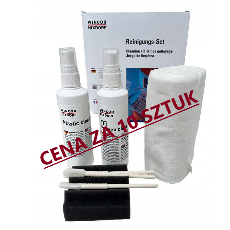 ZESTAW DO CZYSZCZENIA KOMPUTERA (10 sztuk)